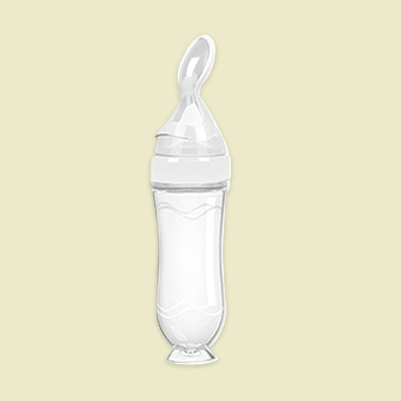 Silicone Baby Rice Paste Feeding Bottle