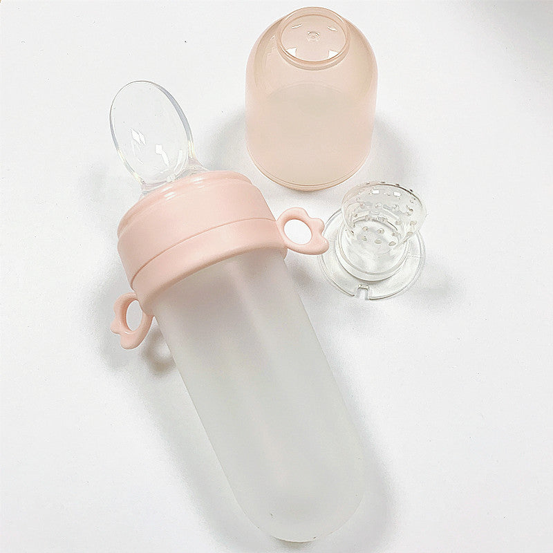 Silicone Baby Rice Cereal Feeding Bottle